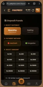 PAK Prizo Game Real Earning App In 2026 4