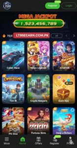LT99 Game – Your New Earning Game In Pakistan 2